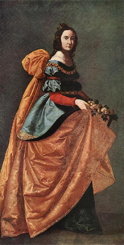 Francisco de Zurbaran St Casilda of Burgos oil painting picture